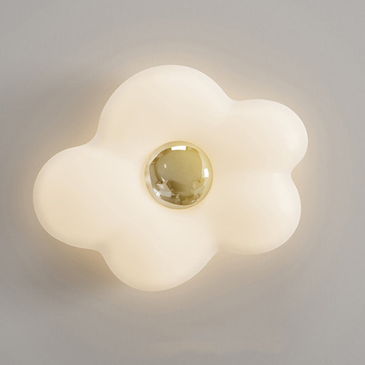 Plafonnier LED en fer et acrylique de style Art Déco moderne pour chambre à coucher 