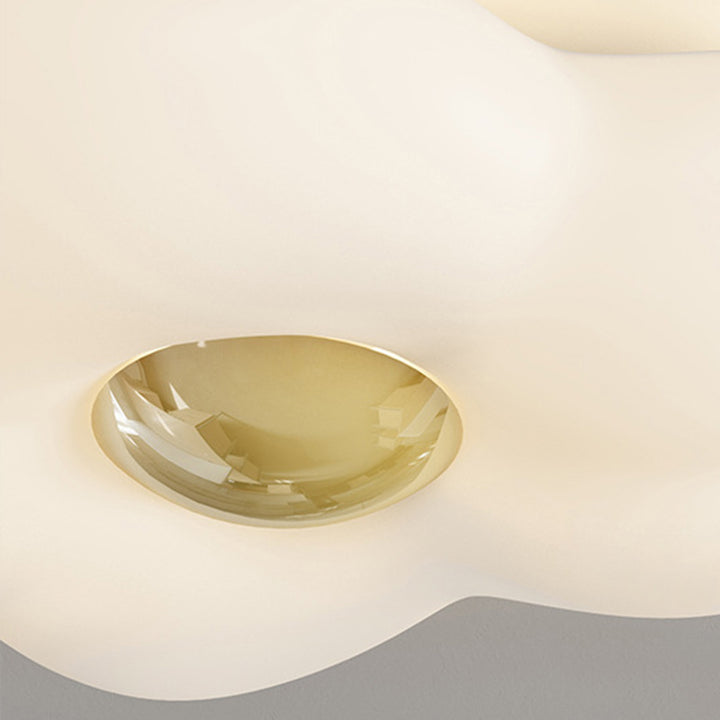 Plafonnier LED en fer et acrylique de style Art Déco moderne pour chambre à coucher 