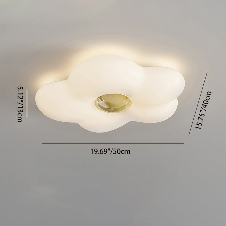 Plafonnier LED en fer et acrylique de style Art Déco moderne pour chambre à coucher 