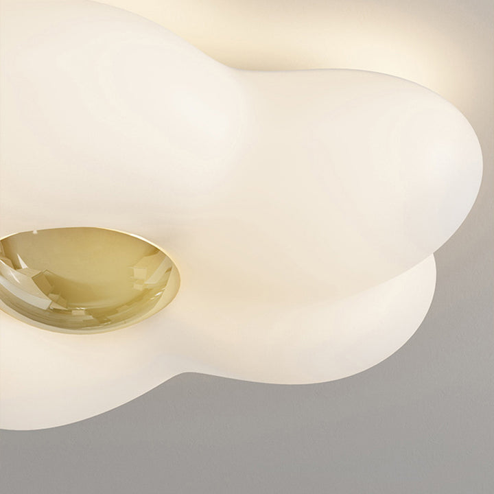 Plafonnier LED en fer et acrylique de style Art Déco moderne pour chambre à coucher 
