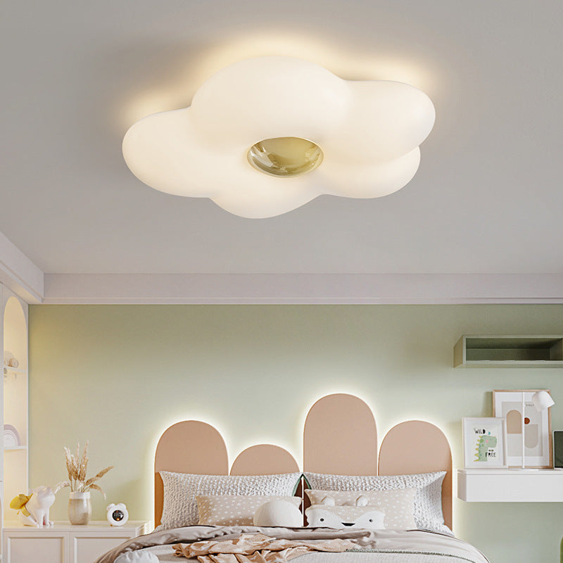 Plafonnier LED en fer et acrylique de style Art Déco moderne pour chambre à coucher 
