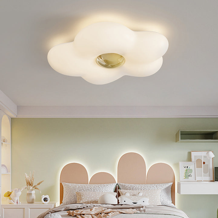 Plafonnier LED en fer et acrylique de style Art Déco moderne pour chambre à coucher 