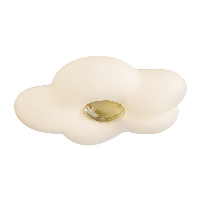 Plafonnier LED en fer et acrylique de style Art Déco moderne pour chambre à coucher 