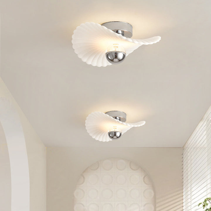 ضوء السقف المثبت شبه المتدفق LED من الحديد والألمنيوم وPVC بتصميم حديث متنوع لغرفة النوم 