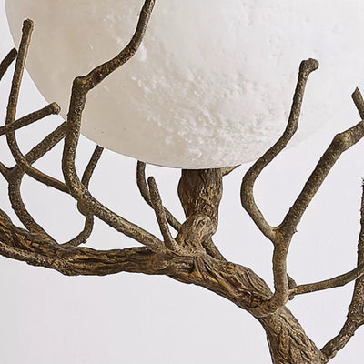 Modern Shabby Chic Tree PET 1-Light Table Lamp For Bedroom