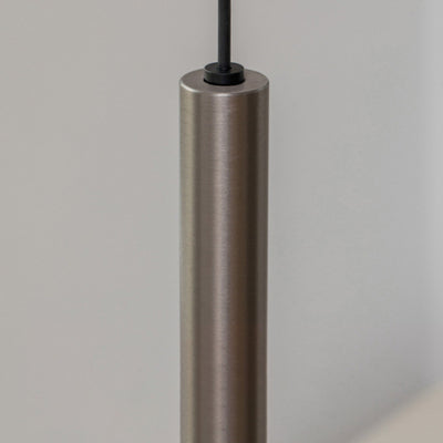 Modern Minimalist Deformable Long Tube Aluminum LED Pendant Light For Bedroom