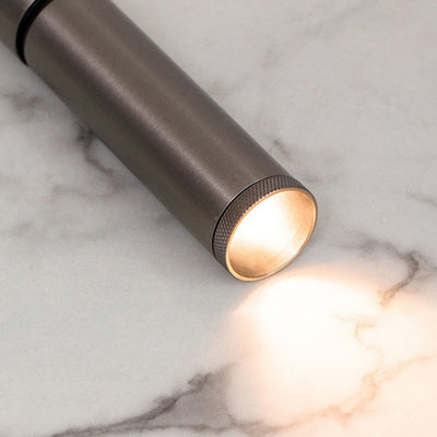 Modern Minimalist Deformable Long Tube Aluminum LED Pendant Light For Bedroom