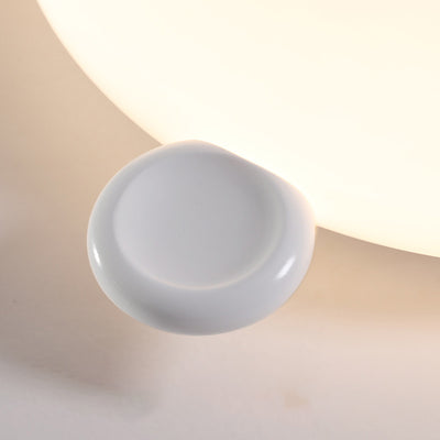 Modern Minimalist Cute Bear Iron Resin PE LED Flush Mount Ceiling Light For Bedroom Or Kids Room