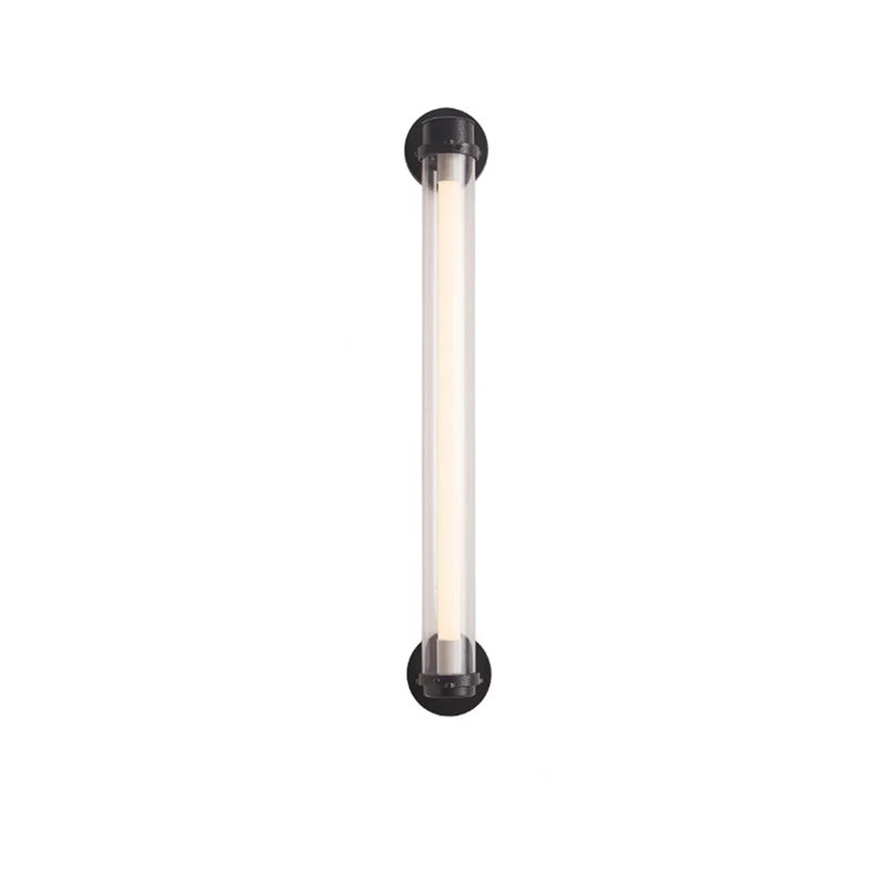 Contemporary Industrial Bar Design Iron Acrylic LED Wall Sconce Lamp For Hallway
