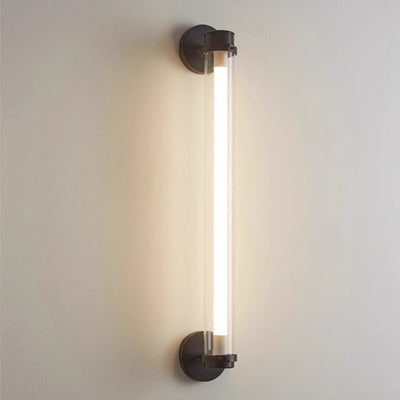Contemporary Industrial Bar Design Iron Acrylic LED Wall Sconce Lamp For Hallway