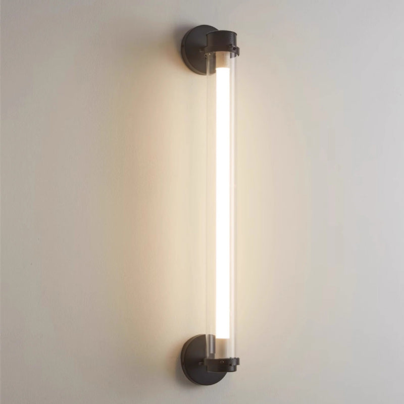 Contemporary Industrial Bar Design Iron Acrylic LED Wall Sconce Lamp For Hallway