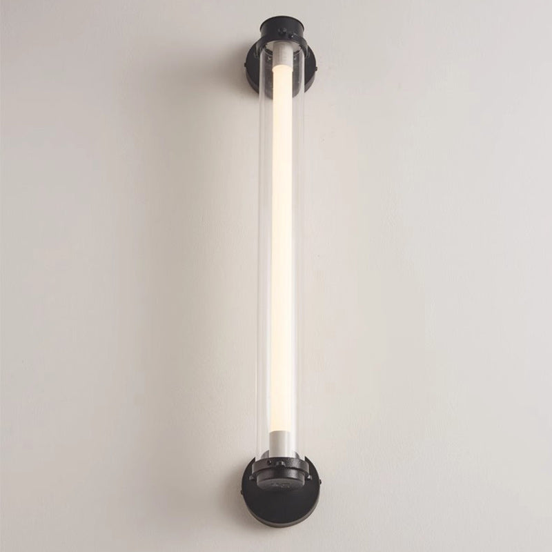 Contemporary Industrial Bar Design Iron Acrylic LED Wall Sconce Lamp For Hallway