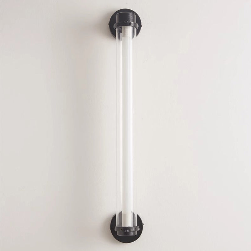 Contemporary Industrial Bar Design Iron Acrylic LED Wall Sconce Lamp For Hallway