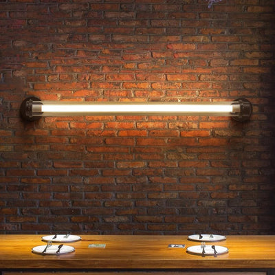 Contemporary Industrial Bar Design Iron Acrylic LED Wall Sconce Lamp For Hallway