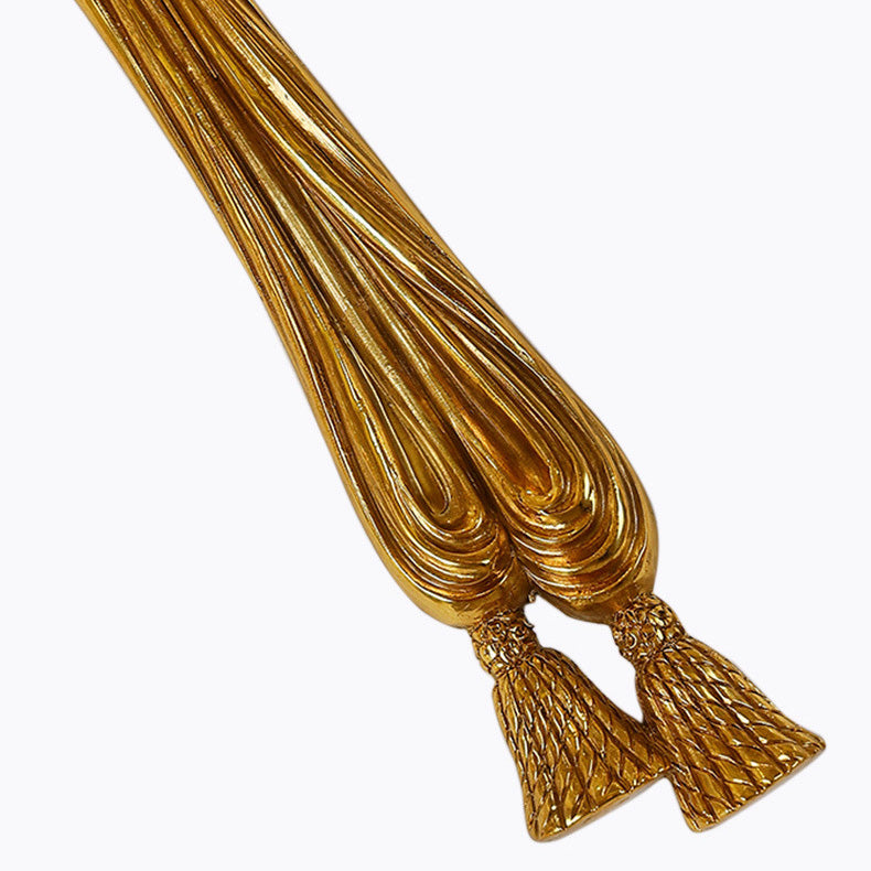 Traditional French Candle Design All Brass Wall Sconce Lamp 2-Light For Living Room