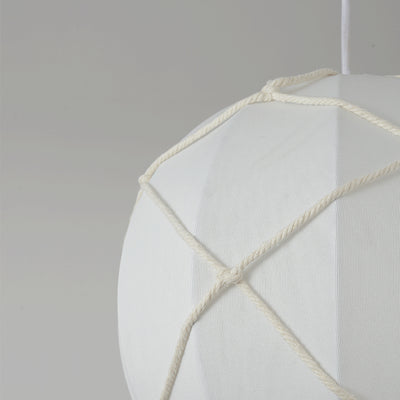 Moderner minimalistischer Kinder Heißluftballon Stoff Eisen Rattan Weben 1-Licht Pendelleuchte für Schlafzimmer 