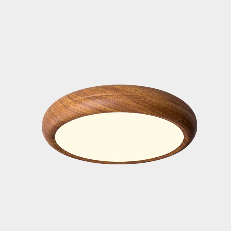 Moderne minimalistische runde Eisen-Acryl-LED-Deckenleuchte für das Schlafzimmer 