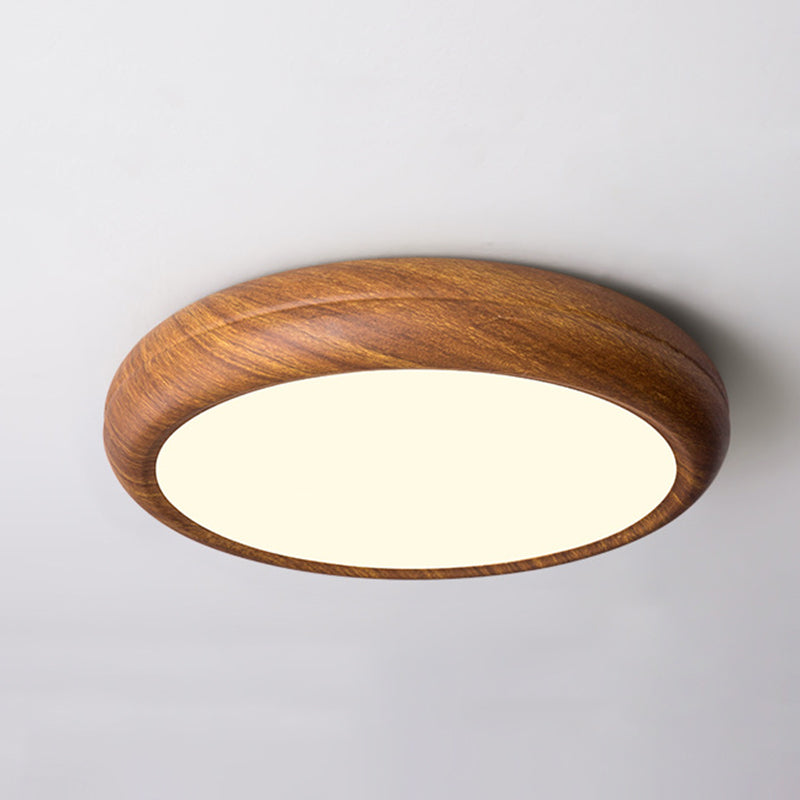 Moderne minimalistische runde Eisen-Acryl-LED-Deckenleuchte für das Schlafzimmer 
