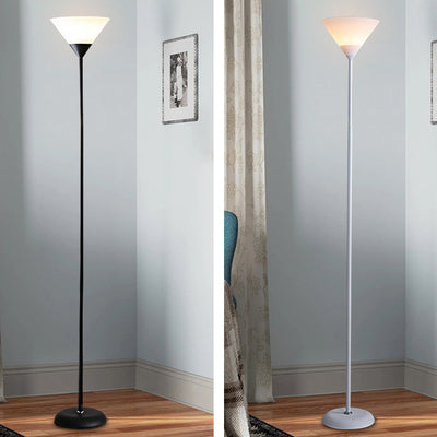 Lámpara de pie moderna minimalista con forma de abanico de hierro acrílico de 1/2 luces para estudio 
