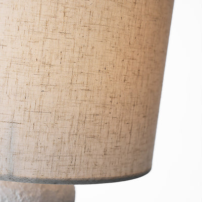 Traditional Japanese Round Square Resin Glass Fabric 1-Light Standing Floor Lamp For Bedroom