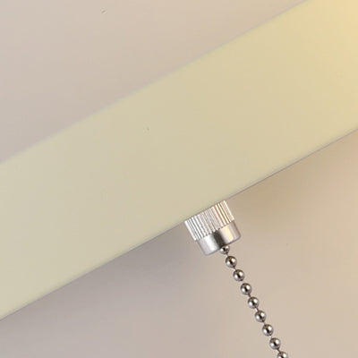 Sencillo Moderno Geometría Hierro Vidrio Lámpara Aplique de Pared con Cremallera de 1 Luz para Dormitorio 