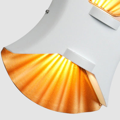 Zeitgenössische kreative wasserdichte Conch Aluminium Glas Outdoor LED Wandleuchte für Außenbereich Terrasse 