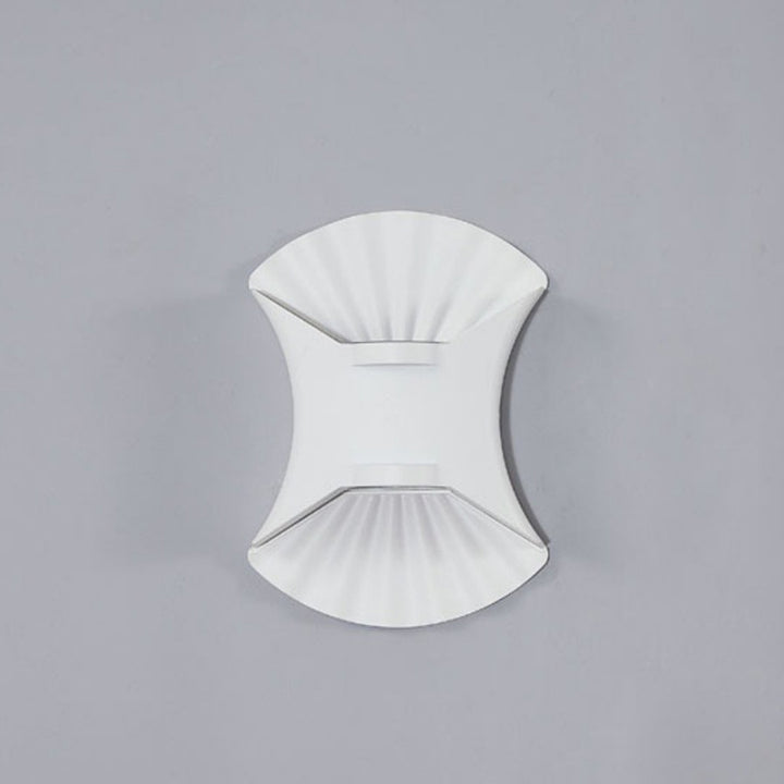 Contemporary Creative Waterproof Conch Aluminum Glass Outdoor LED Wall Sconce Lamp For Outdoor Patio