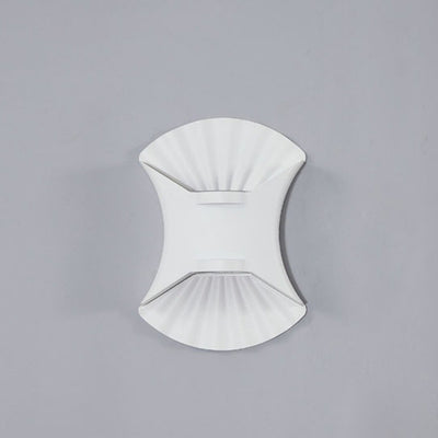 Zeitgenössische kreative wasserdichte Conch Aluminium Glas Outdoor LED Wandleuchte für Außenbereich Terrasse 