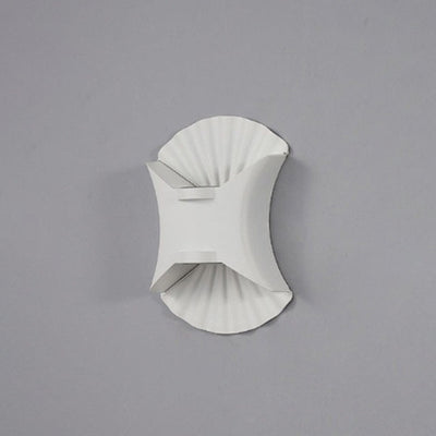 Zeitgenössische kreative wasserdichte Conch Aluminium Glas Outdoor LED Wandleuchte für Außenbereich Terrasse 