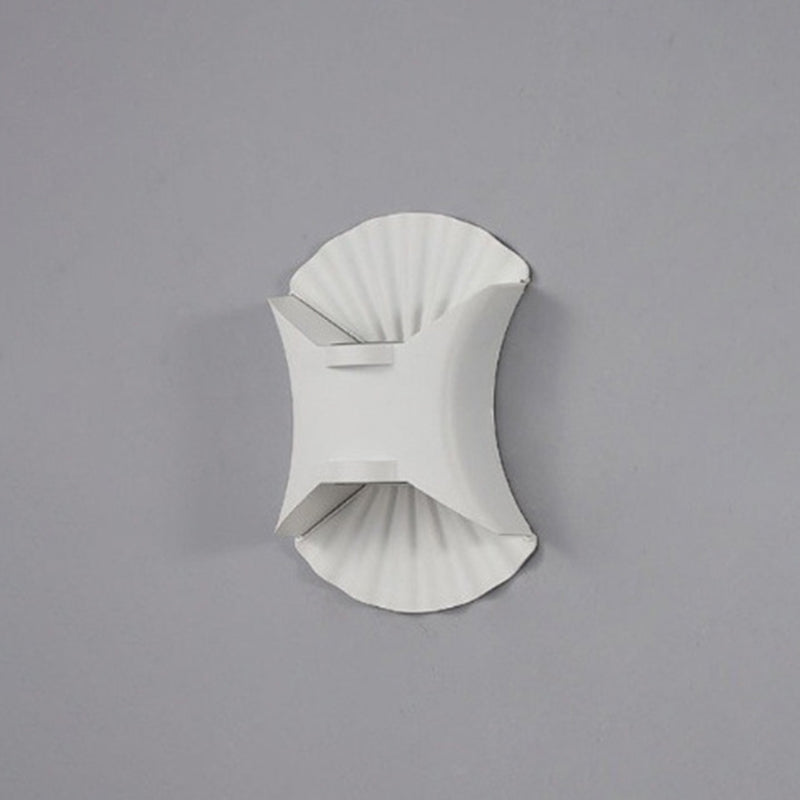 Zeitgenössische kreative wasserdichte Conch Aluminium Glas Outdoor LED Wandleuchte für Außenbereich Terrasse 