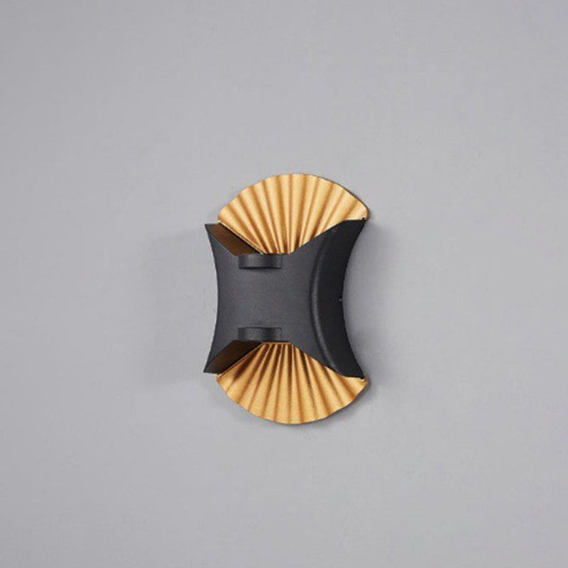 Contemporary Creative Waterproof Conch Aluminum Glass Outdoor LED Wall Sconce Lamp For Outdoor Patio