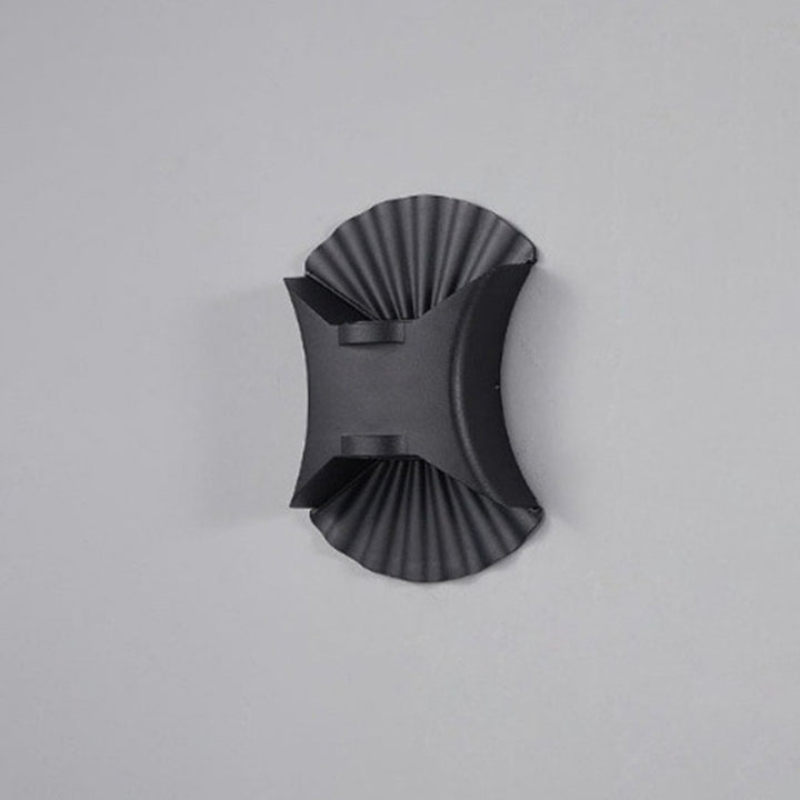 Contemporary Creative Waterproof Conch Aluminum Glass Outdoor LED Wall Sconce Lamp For Outdoor Patio