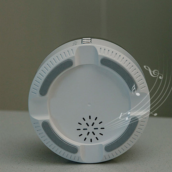 Contemporary Creative Bluetooth Round ABS PC PVC USB LED Kids Night Light For Bedroom