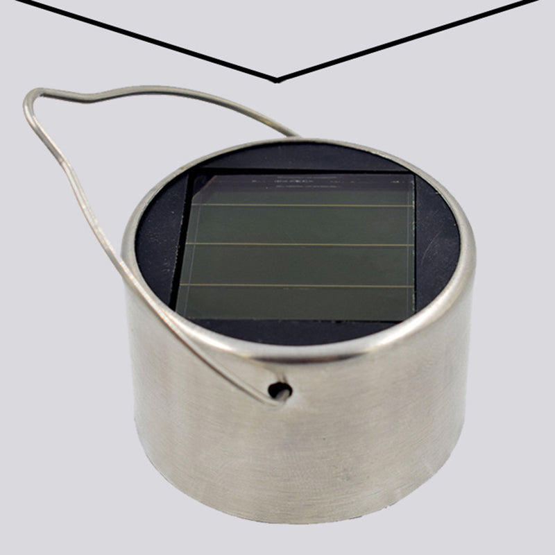 Moderne Art Deco Globus Wasserdichte Solarbetriebene Edelstahl PVC Eisen LED Außenleuchten Landschaftsbeleuchtung Für Garten 