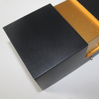 Modern Minimalist Waterproof Cuboid Aluminum Outdoor LED Wall Sconce Lamp For Outdoor Patio