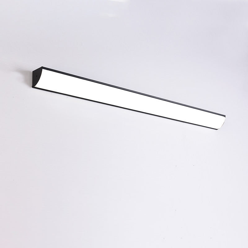 Applique murale moderne minimaliste étanche rectangulaire en aluminium acrylique LED pour jardin 
