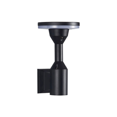 Moderne Art Deco Wasserdichte Runde Quadrat Aluminium Silikon PC LED Außenwandleuchte Für Außenbereich Terrasse 