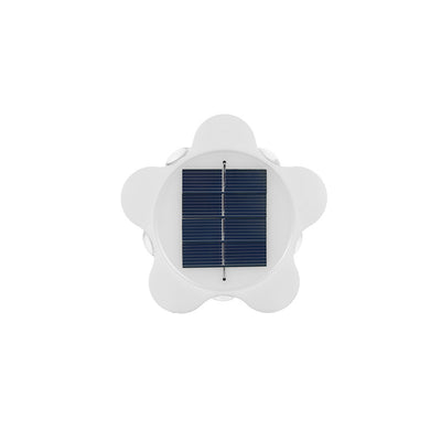 Moderne Art Deco Stern Wasserdichte Solar ABS & Acryl LED Außenwandleuchte Für Außenbereich Terrasse 