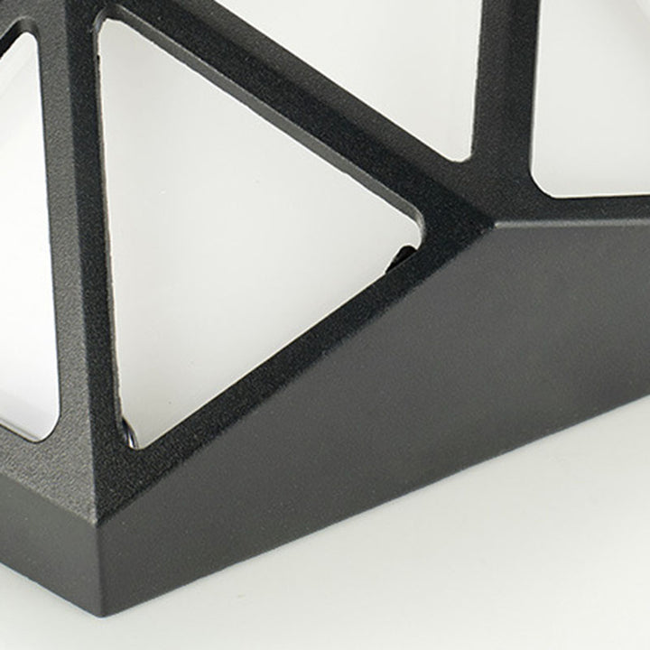 Moderne Art-Deco-Wasserdichte Diamant-Aluminium-Acryl-LED-Außenwandleuchte Für Garten 
