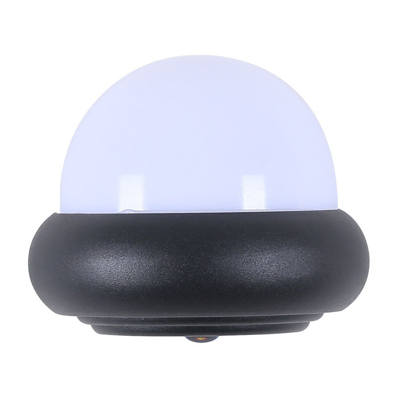 Modern Minimalist Waterproof UFO Aluminum Plastic LED Outdoor Wall Sconce Lamp For Garden