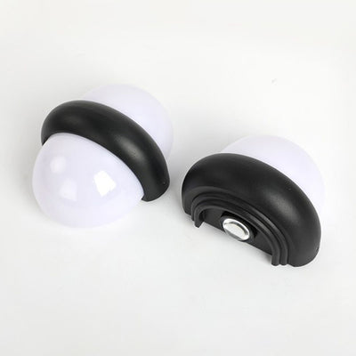 Modern Minimalist Waterproof UFO Aluminum Plastic LED Outdoor Wall Sconce Lamp For Garden