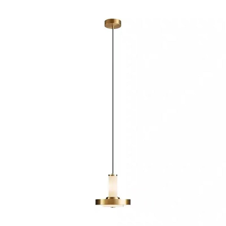 Lustre à LED en acrylique et fer géométrique industriel contemporain pour chambre 