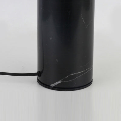 Modern Art Deco Geometric Iron Marble 1-Light Table Lamp For Study