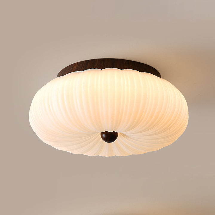 Lumière de plafond semi-encastrée traditionnelle vintage en acier au carbone PE LED pour chambre 