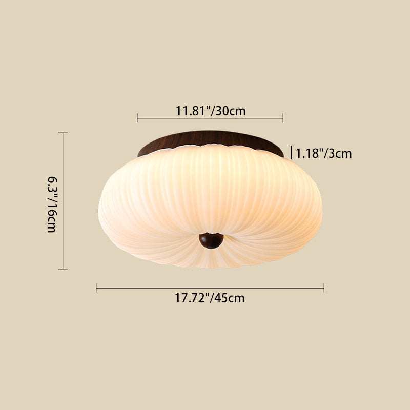 Lumière de plafond semi-encastrée traditionnelle vintage en acier au carbone PE LED pour chambre 