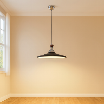 Modern Minimalist Flying Saucer Iron Aluminum PMMA LED Pendant Light For Living Room