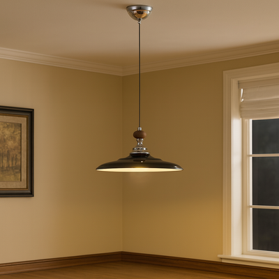 Modern Minimalist Flying Saucer Iron Aluminum PMMA LED Pendant Light For Living Room