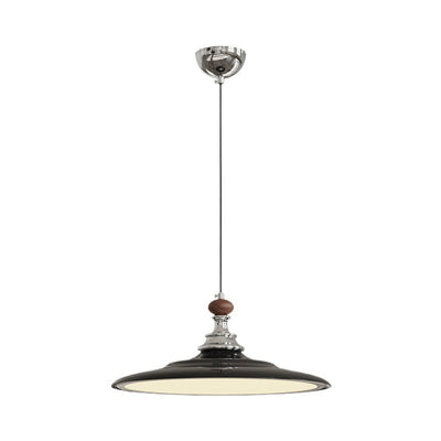 Modern Minimalist Flying Saucer Iron Aluminum PMMA LED Pendant Light For Living Room
