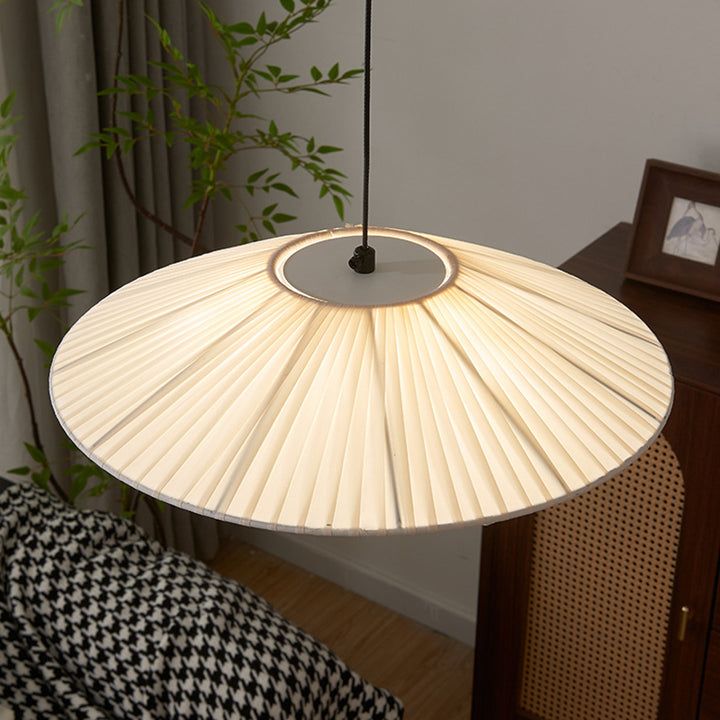 Traditional Vintage Rhombus Metal Fabric Crystal 3/4-Light Liftable Pendant Light For Dining Room