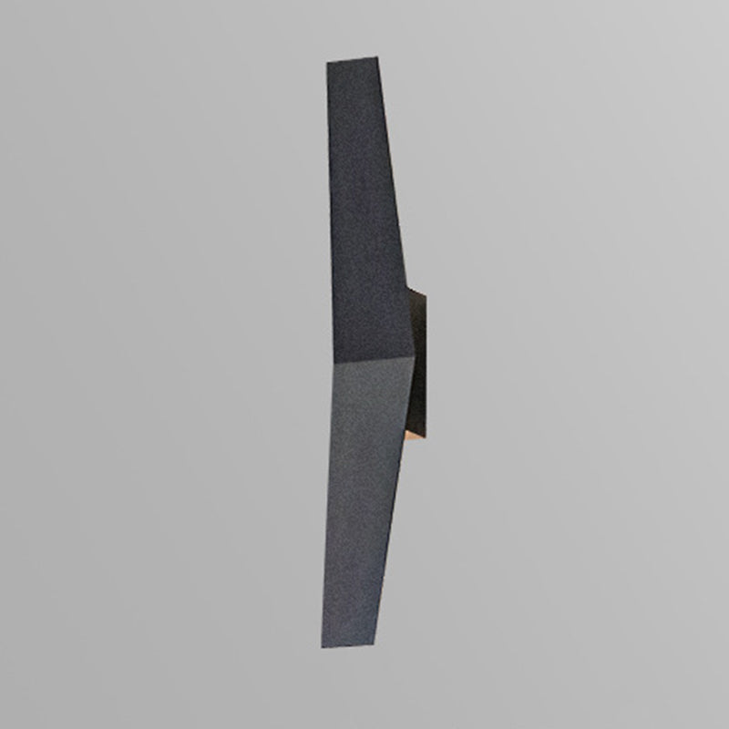 Modern Simplicity Waterproof Wings Aluminum PC LED Outdoor Wall Sconce Lamp For Garden